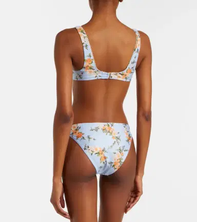 Agua by Agua Bendita Promesa floral bikini bottoms | Thumbnail 3