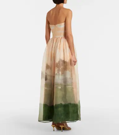 Agua by Agua Bendita Tonia Páramo printed cocktail dress | Thumbnail 3