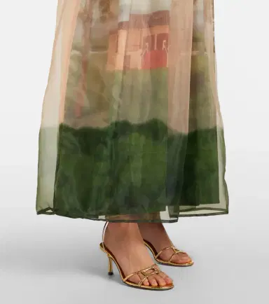 Agua by Agua Bendita Tonia Páramo printed cocktail dress | Thumbnail 4