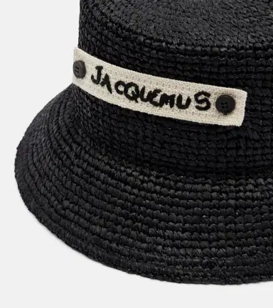 Jacquemus Le Bob Plage raffia bucket hat | Thumbnail 3