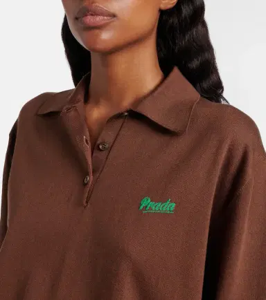 Prada Silk-blend polo sweater | Thumbnail 2 Prada Silk-blend polo sweater | Thumbnail 2