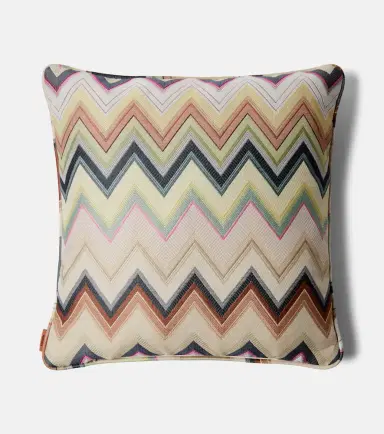 Missoni Agadir Zigzag cotton-blend cushion | Thumbnail 2
