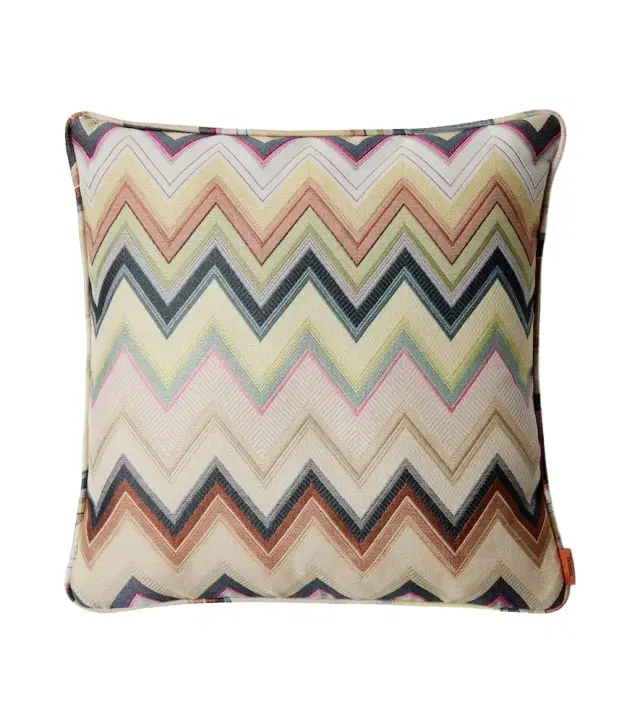 Missoni Agadir Zigzag cotton-blend cushion