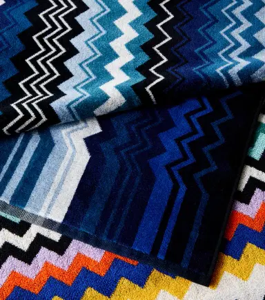 Missoni Giacomo set of 2 cotton terry towels | Thumbnail 3