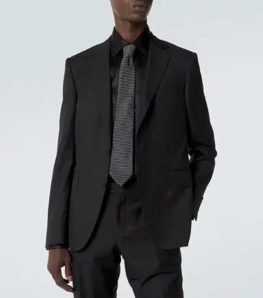 Giorgio Armani Striped silk tie | Thumbnail 2 Giorgio Armani Striped silk tie | Thumbnail 2