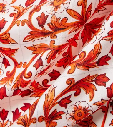 Dolce & Gabbana Majolica silk twill scarf | Thumbnail 3