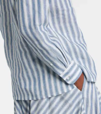 Ralph Lauren Collection Capri striped linen shirt | Thumbnail 4 Ralph Lauren Collection Capri striped linen shirt | Thumbnail 4