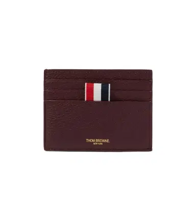 Thom Browne RWB Stripe leather cardholder | Thumbnail 1 Thom Browne RWB Stripe leather cardholder | Thumbnail 1