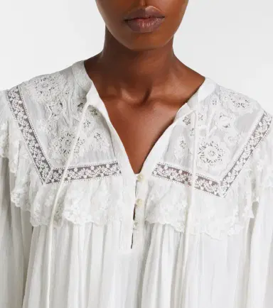 Rixo Inez embroidered cotton minidress | Thumbnail 2 Rixo Inez embroidered cotton minidress | Thumbnail 2