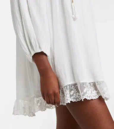 Rixo Inez embroidered cotton minidress | Thumbnail 3 Rixo Inez embroidered cotton minidress | Thumbnail 3