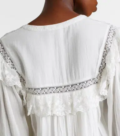 Rixo Inez embroidered cotton minidress | Thumbnail 5 Rixo Inez embroidered cotton minidress | Thumbnail 5