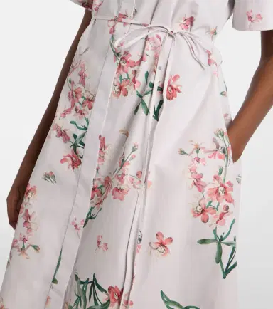 Erdem Floral cotton shirt dress | Thumbnail 5 Erdem Floral cotton shirt dress | Thumbnail 5