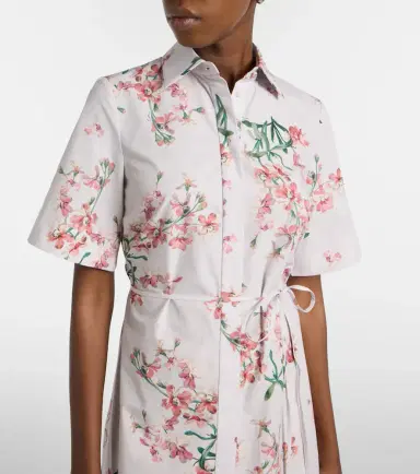 Erdem Floral cotton shirt dress | Thumbnail 6 Erdem Floral cotton shirt dress | Thumbnail 6