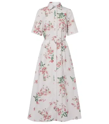 Erdem Floral cotton shirt dress | Thumbnail 1 Erdem Floral cotton shirt dress | Thumbnail 1