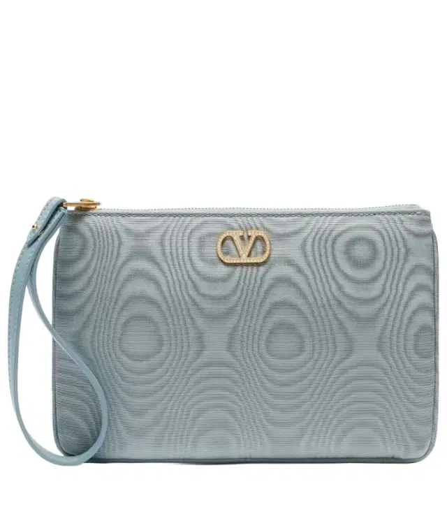 Valentino Garavani VLogo Signature Small embellished pouch
