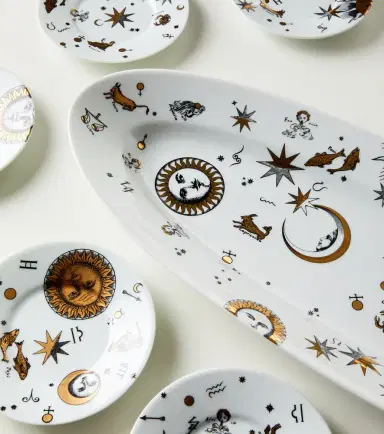 FORNASETTI Astronomici porcelain platter | Thumbnail 4