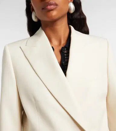 Nili Lotan Weston double-breasted virgin wool blazer | Thumbnail 2