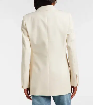 Nili Lotan Weston double-breasted virgin wool blazer | Thumbnail 5