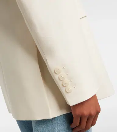 Nili Lotan Weston double-breasted virgin wool blazer | Thumbnail 6