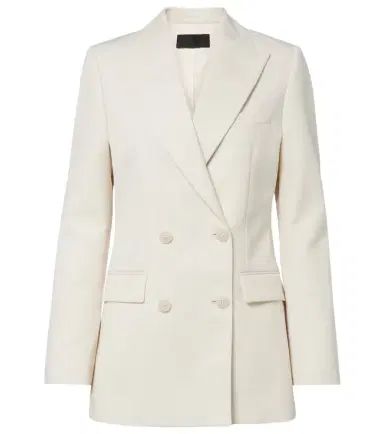 Nili Lotan Weston double-breasted virgin wool blazer | Thumbnail 1