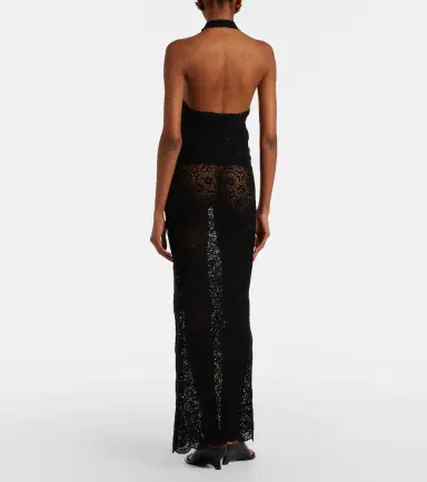 Nili Lotan Nika crochet cotton maxi skirt | Thumbnail 2