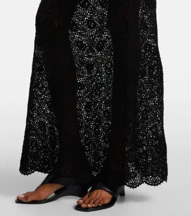Nili Lotan Nika crochet cotton maxi skirt | Thumbnail 5