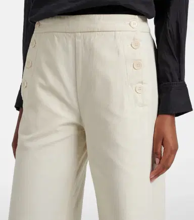 Nili Lotan Reed cotton wide-leg pants | Thumbnail 3 Nili Lotan Reed cotton wide-leg pants | Thumbnail 3