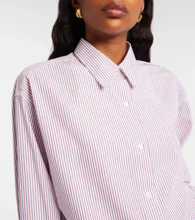 Nili Lotan Yorke striped cotton shirt | Thumbnail 2