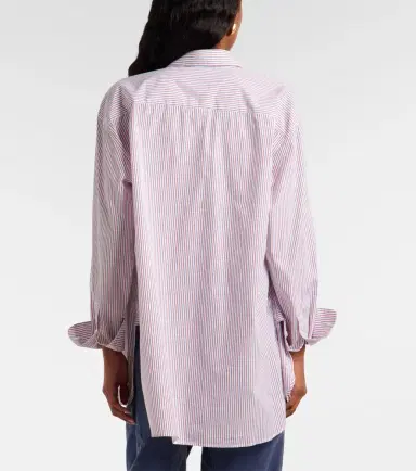 Nili Lotan Yorke striped cotton shirt | Thumbnail 4