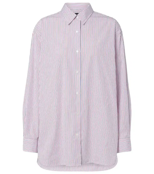 Yorke striped cotton shirt