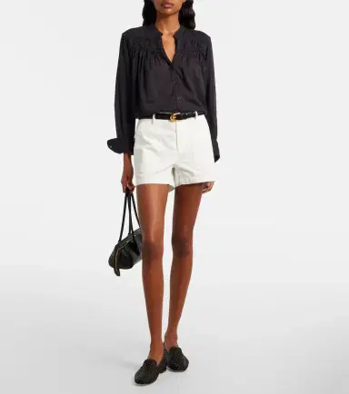 Nili Lotan Utility cotton shorts | Thumbnail 2 Nili Lotan Utility cotton shorts | Thumbnail 2