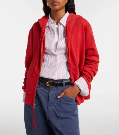 Nili Lotan Callie cotton hoodie | Thumbnail 5 Nili Lotan Callie cotton hoodie | Thumbnail 5