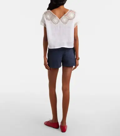 Nili Lotan Utility cotton shorts | Thumbnail 3