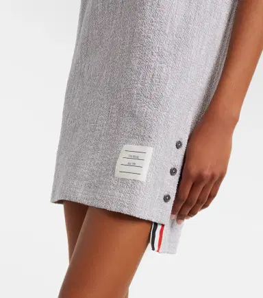 Thom Browne Cotton-blend tweed polo dress | Thumbnail 5