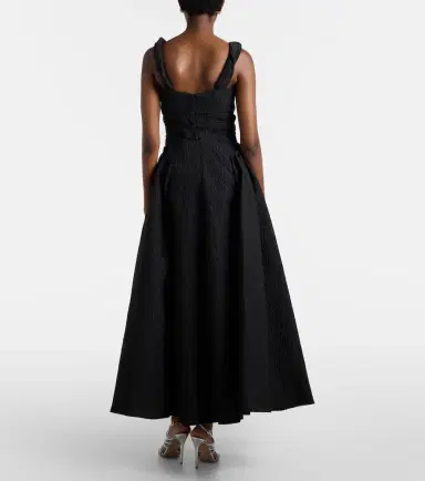 RACHEL GILBERT Sophia jacquard maxi dress | Thumbnail 3