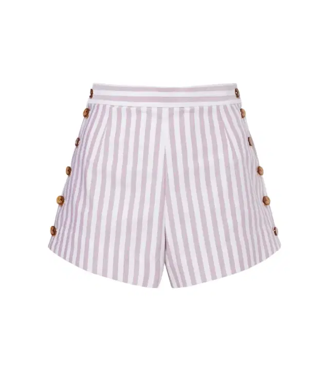 Vivienne Westwood Elle pinstripe cotton shorts