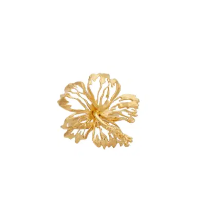 Oscar de la Renta Hibiscus Flower ring | Thumbnail 1 Oscar de la Renta Hibiscus Flower ring | Thumbnail 1