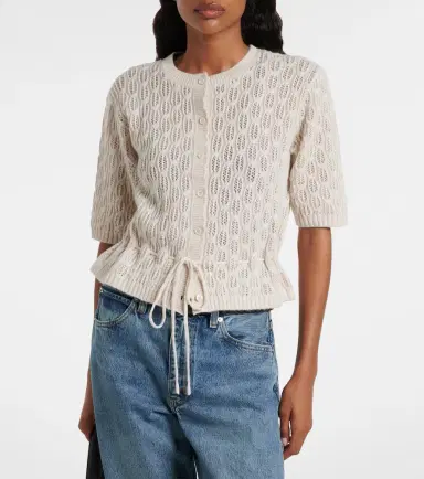 Frame Clover wool and cashmere cardigan | Thumbnail 4 Frame Clover wool and cashmere cardigan | Thumbnail 4