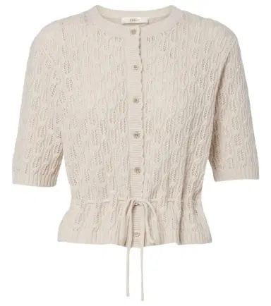 Frame Clover wool and cashmere cardigan | Thumbnail 1 Frame Clover wool and cashmere cardigan | Thumbnail 1