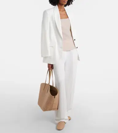 Brunello Cucinelli Monili linen top | Thumbnail 3