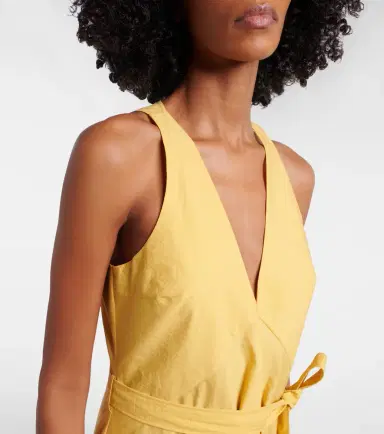 Brunello Cucinelli Belted cotton-blend maxi dress | Thumbnail 5 Brunello Cucinelli Belted cotton-blend maxi dress | Thumbnail 5