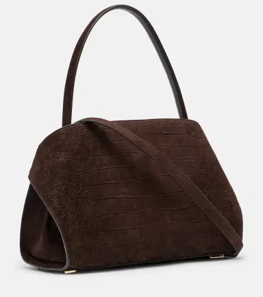 Ferragamo Hug Small suede shoulder bag | Thumbnail 3