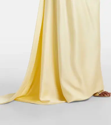 Vivienne Westwood Nova Cocotte draped satin bustier gown | Thumbnail 5