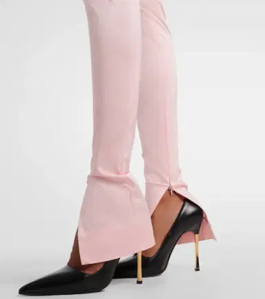 Gucci Silk-blend faille leggings | Thumbnail 2