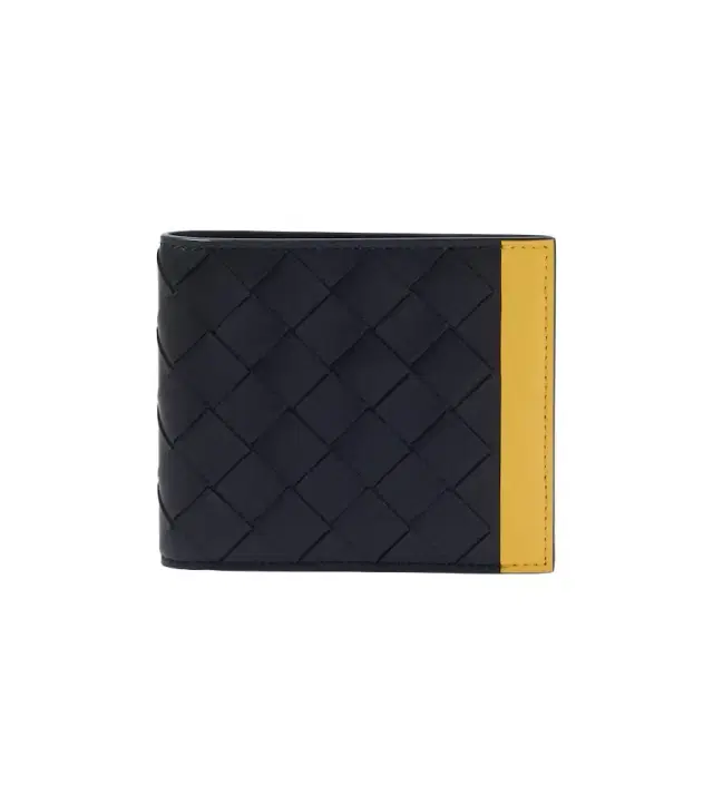 Bottega Veneta Intrecciato leather bifold wallet