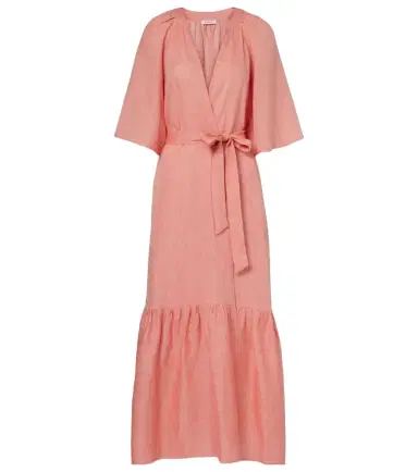 Eres Audacieuse belted linen maxi dress | Thumbnail 1