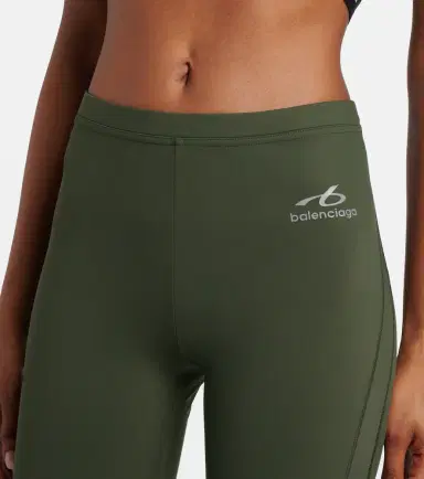 Balenciaga Logo flared leggings | Thumbnail 5