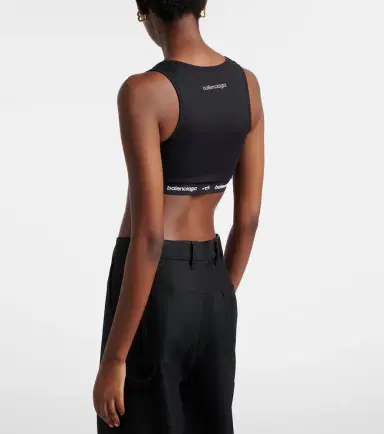 Balenciaga Logo sports bra | Thumbnail 3 Balenciaga Logo sports bra | Thumbnail 3