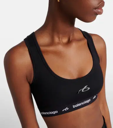Balenciaga Logo sports bra | Thumbnail 5 Balenciaga Logo sports bra | Thumbnail 5