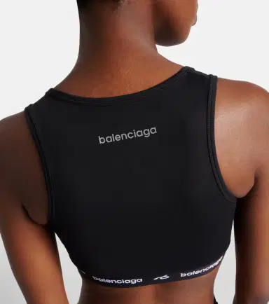 Balenciaga Logo sports bra | Thumbnail 6 Balenciaga Logo sports bra | Thumbnail 6